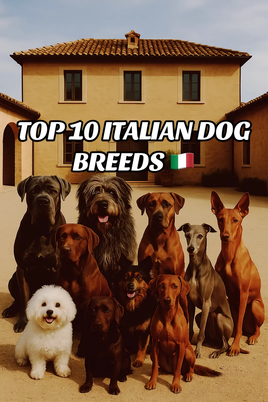 Small Italian Racing Dogs The Top 10 Italian Breeds - Dog Friendly Taipei